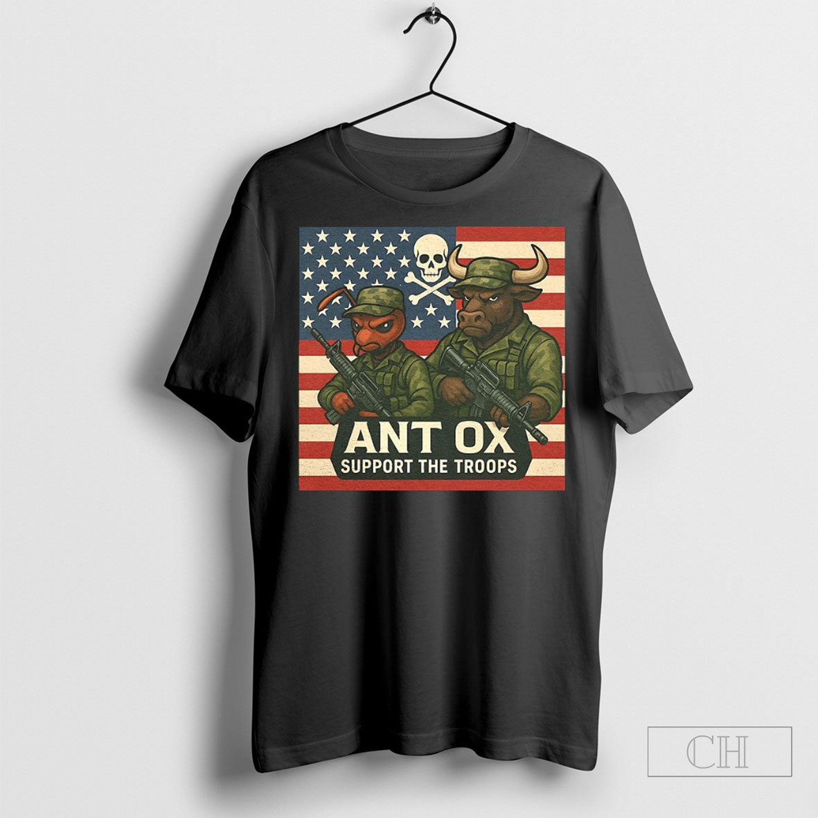Ant Ox The Memorial Day Support The Troops Shirt