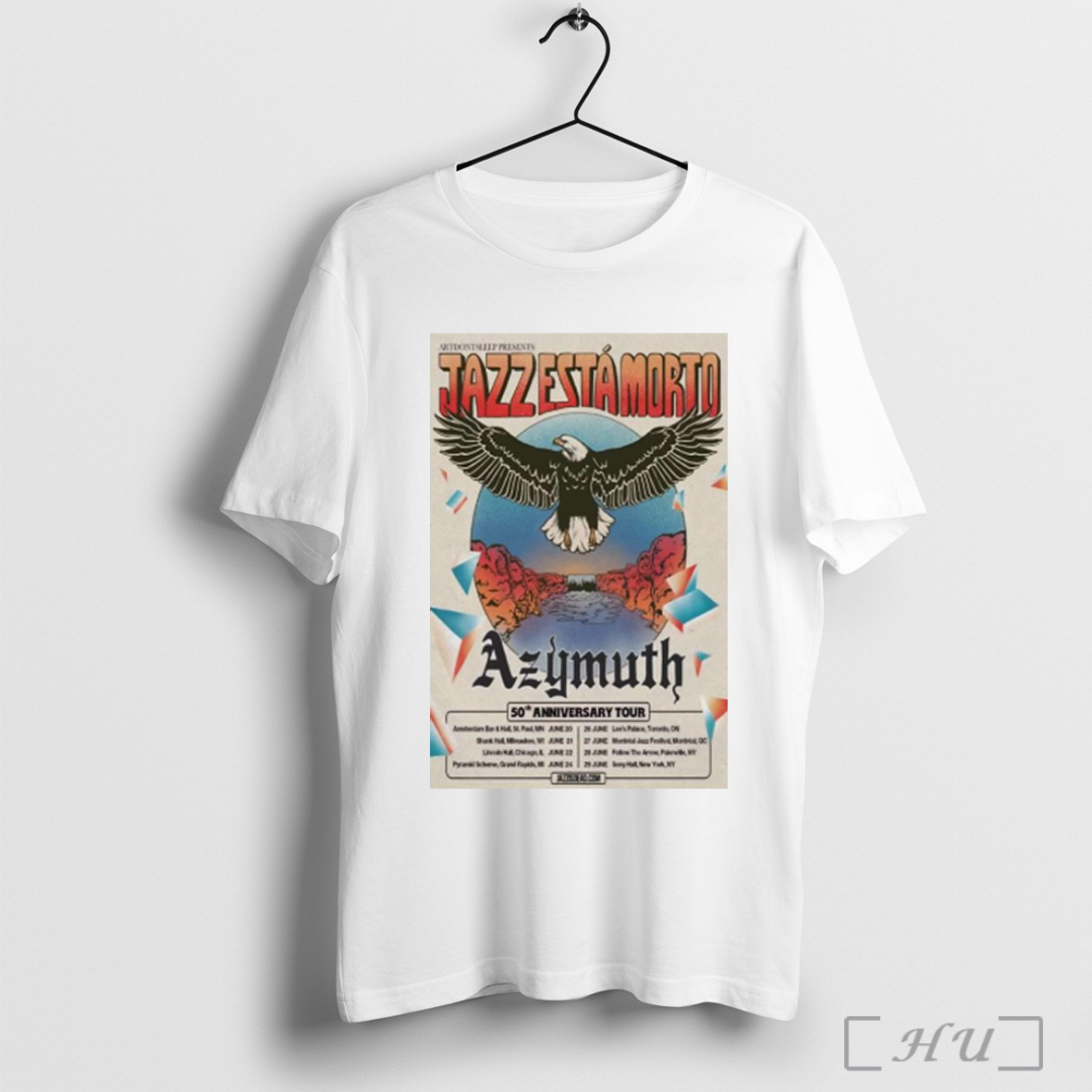 Azymuth Band 50th Anniversary Tour 2025 T Shirt Sweatshirt