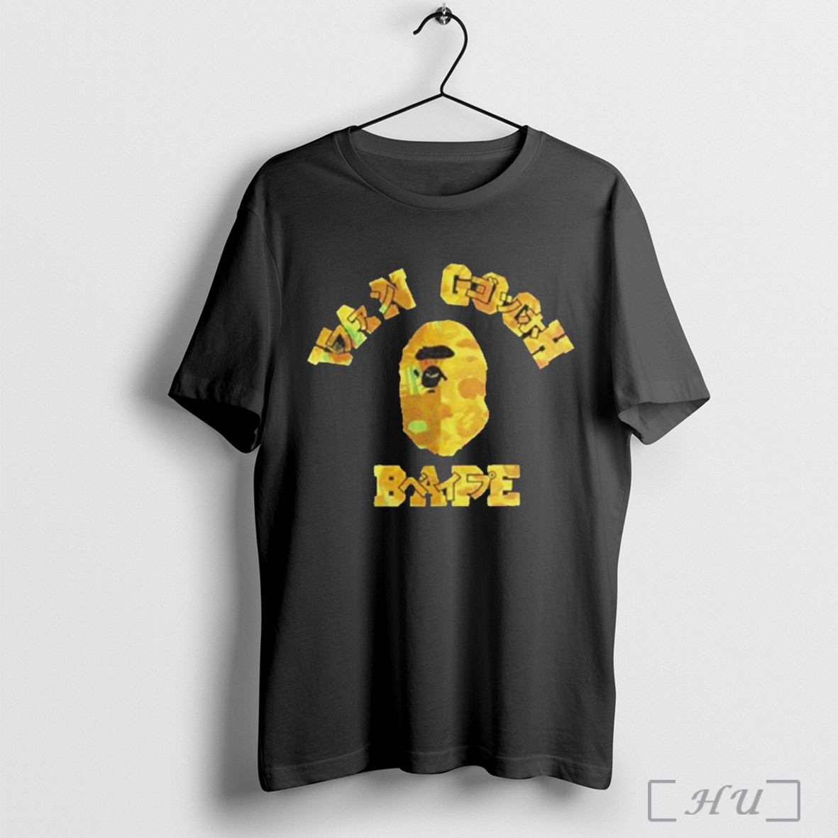 Bape X Van Gogh Museum College Crewneck Golden Bloom Ape Shirt Sweatshirt