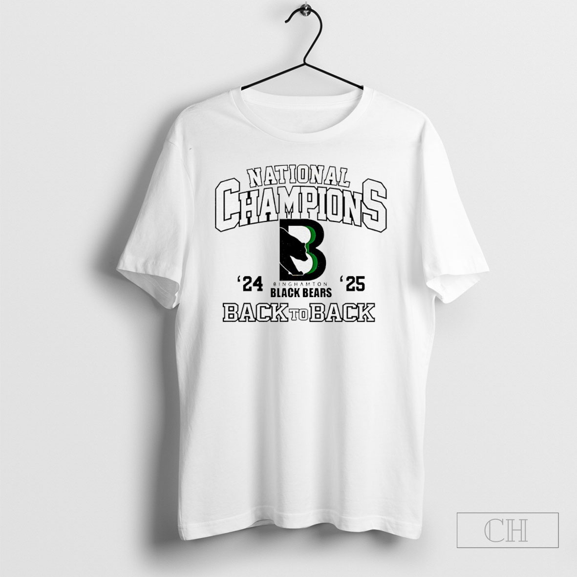 Binghamton Black Bears Commissioners Cup Champions Back To Back 2024 2025 Shirt