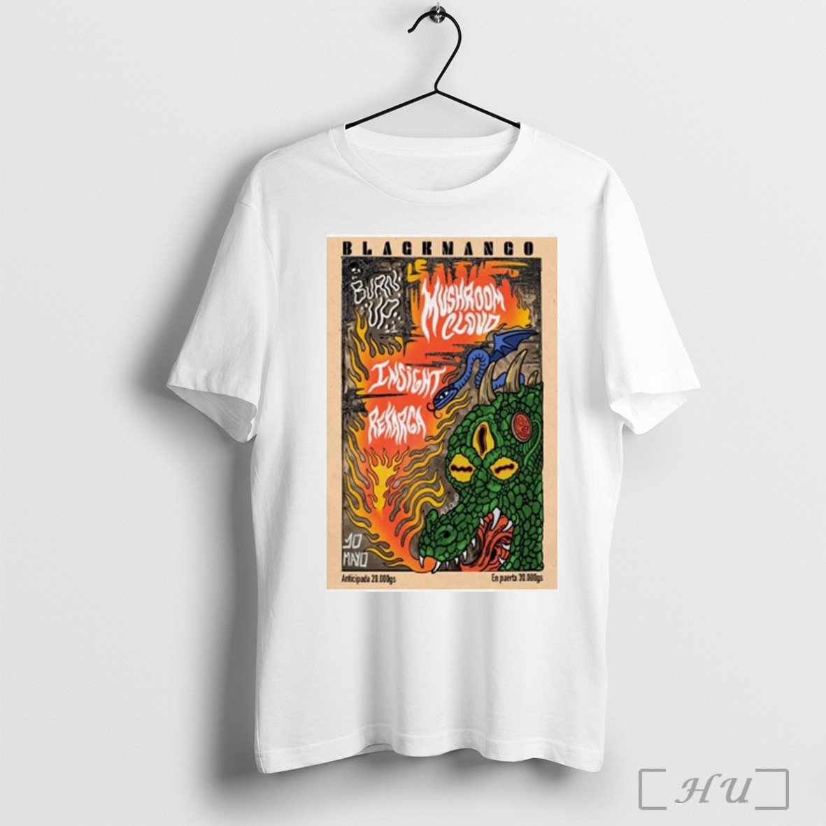 Black Mango Company May 102 2025 Burn Up T Shirt Sweatshirt