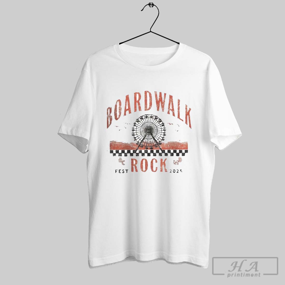 Boardwalk Rock Festival Ocean City Md On May 17 18 2025 T Shirts