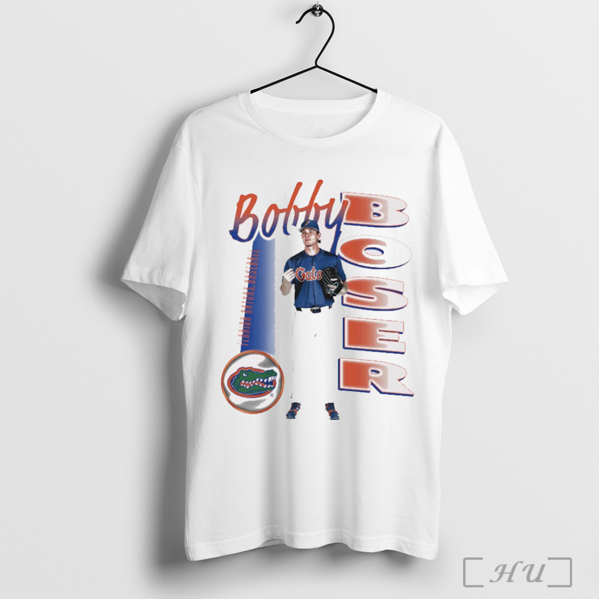 Bobby Boser Florida Gators Baseball Ncaa Division I Illustrated T Shirt Sweatshirt