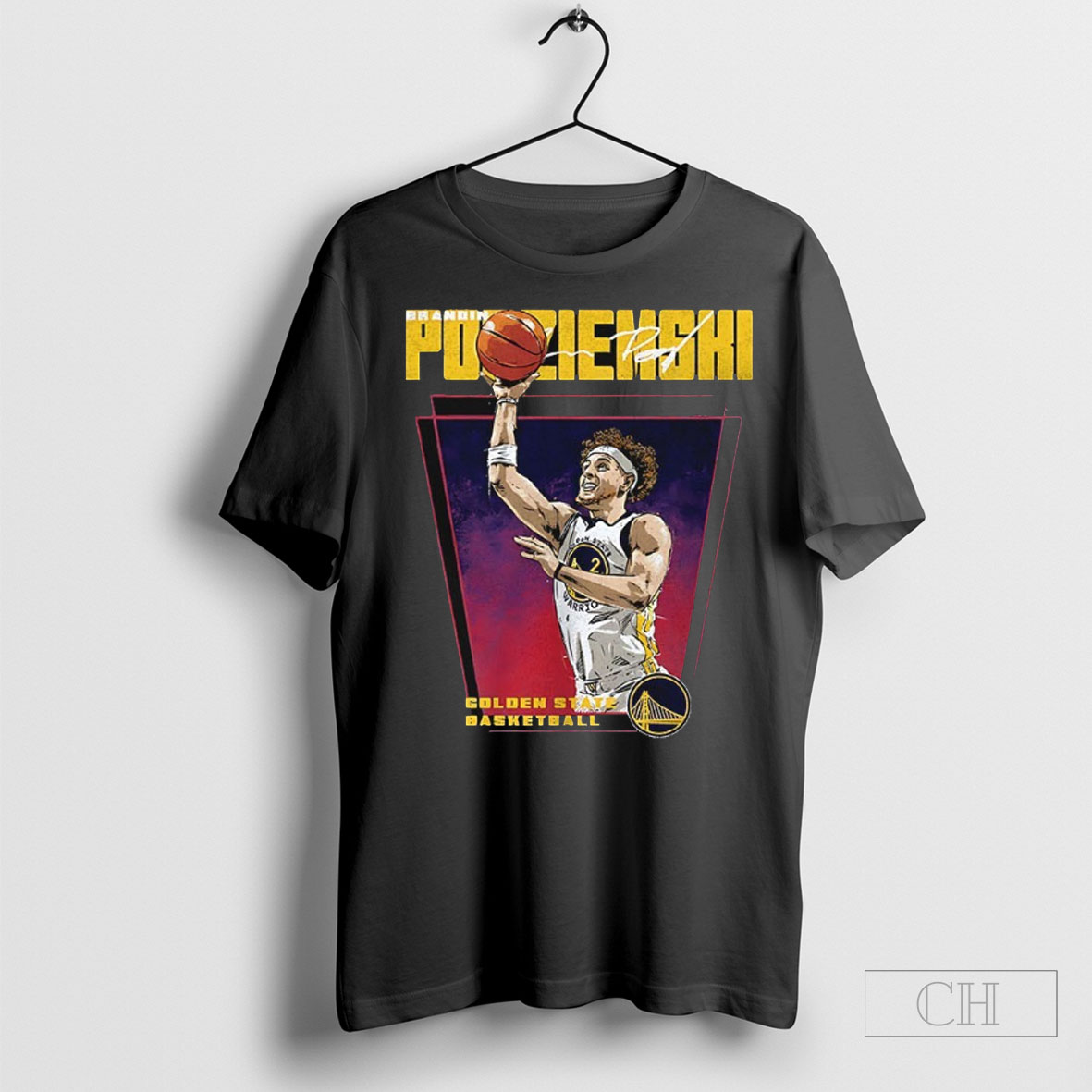 Brandin Podziemski Golden State Warriors Basketball Player Premiere Signature Shirt