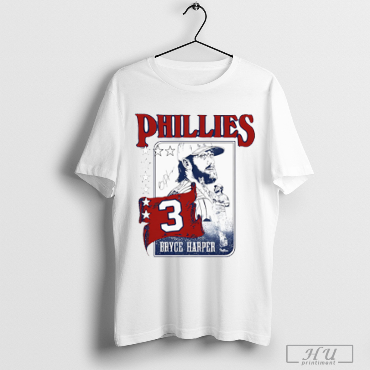 Bryce Harper Philadelphia Phillies Player Graphic T Shirt Sweatshirt