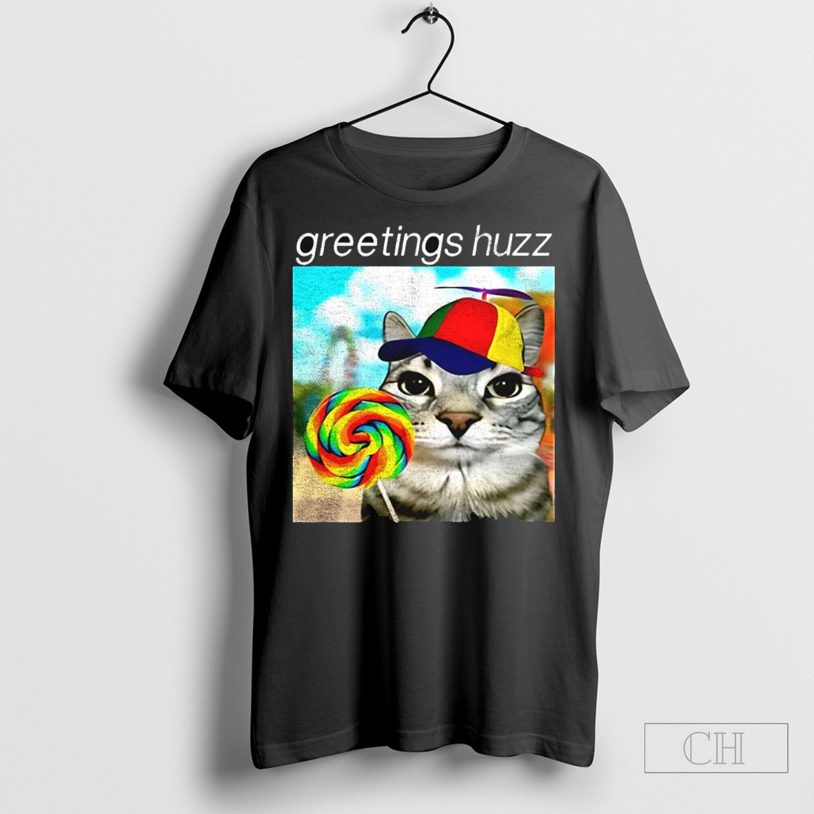 Cat Greetings Huzz Shirt