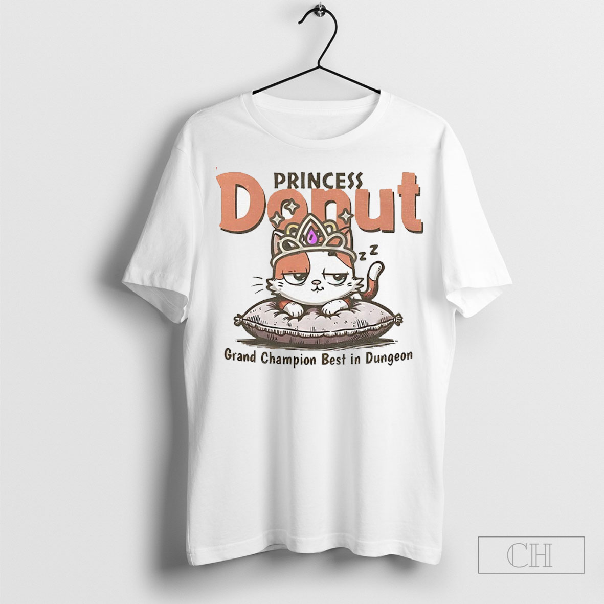 Cat Princess Donut Grand Champion Best In Dungeon Shirt
