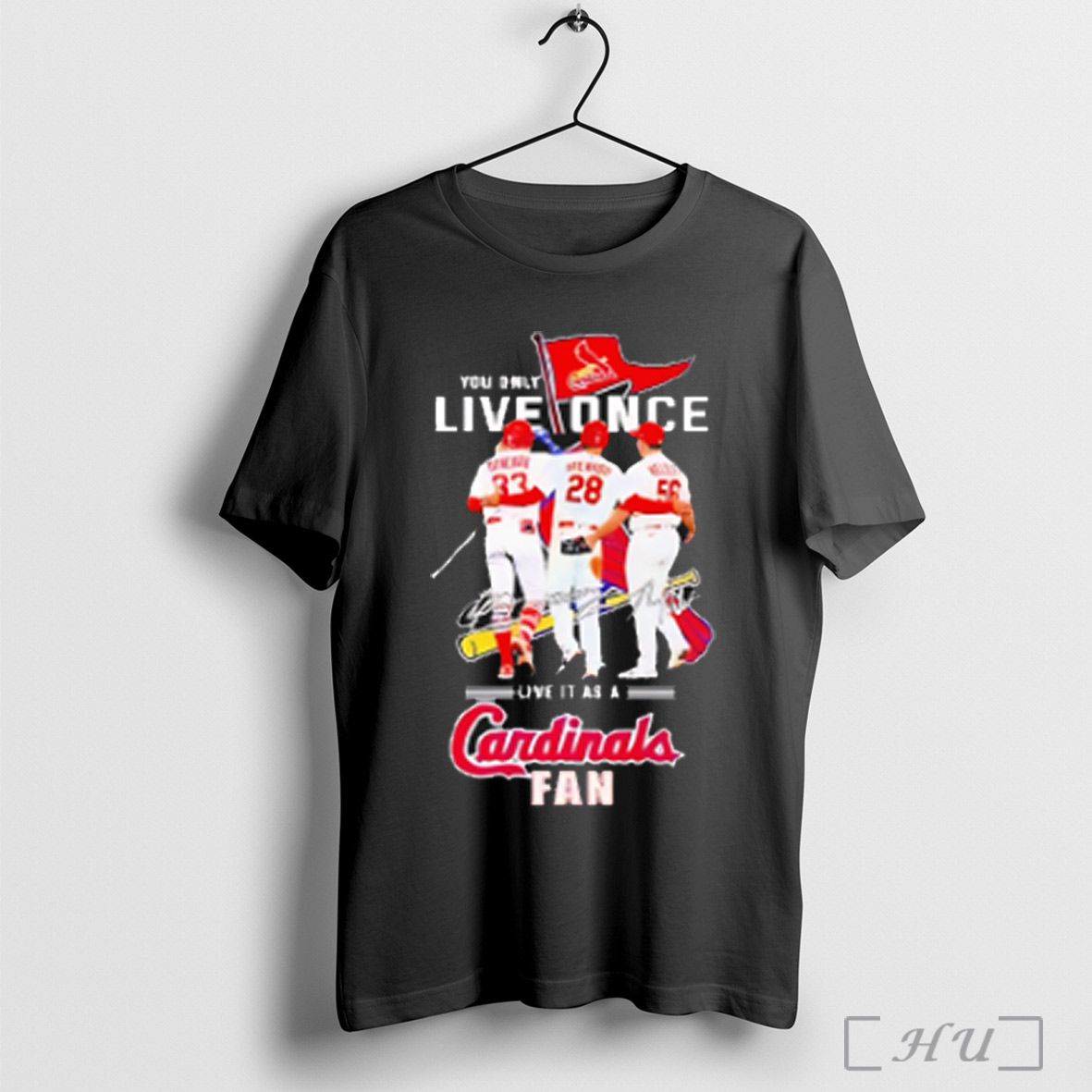 Celebrate Your Cardinals Fandom With This Exclusive Yolo Inspired T Shirt Sweatshirt Png