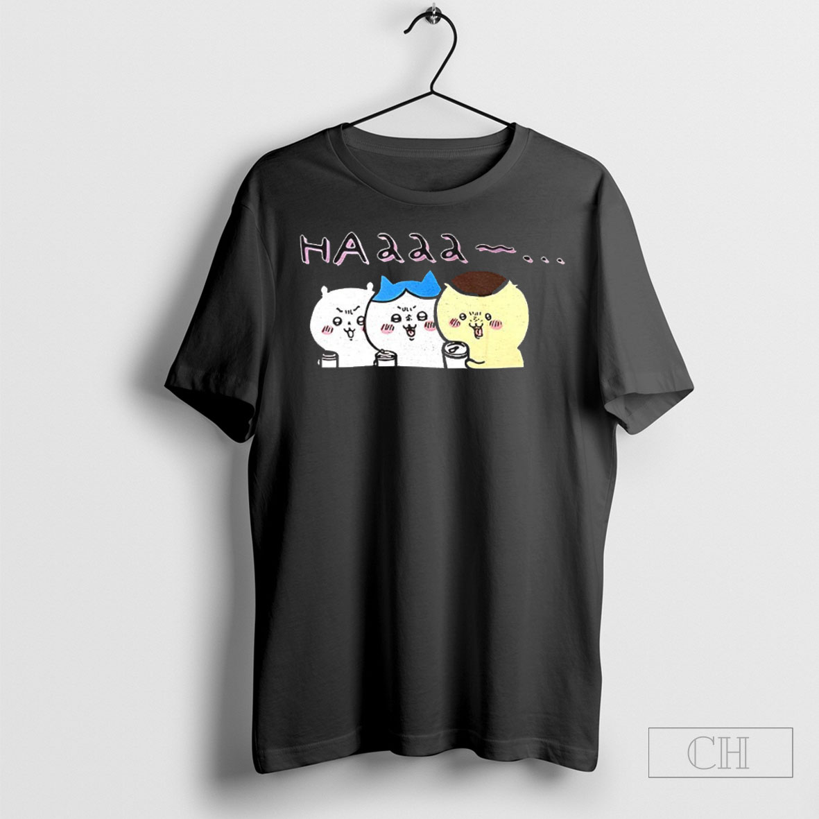 Chiikawa Hachiware And Kurimanju Haaaa Shirt