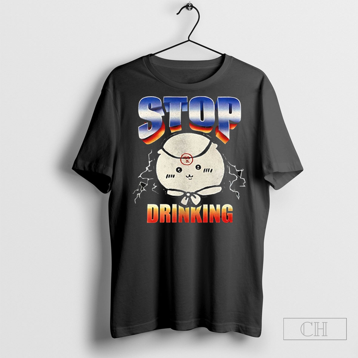 Chiikawa Kurimanju Stop Drinking Shirt