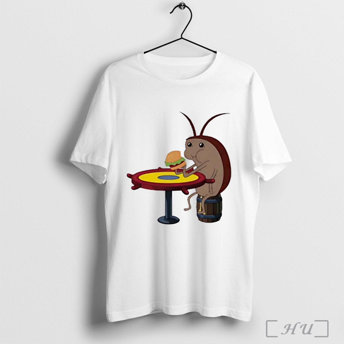 Cockroach Eating Krabby Patty T Shirt Sweatshirt
