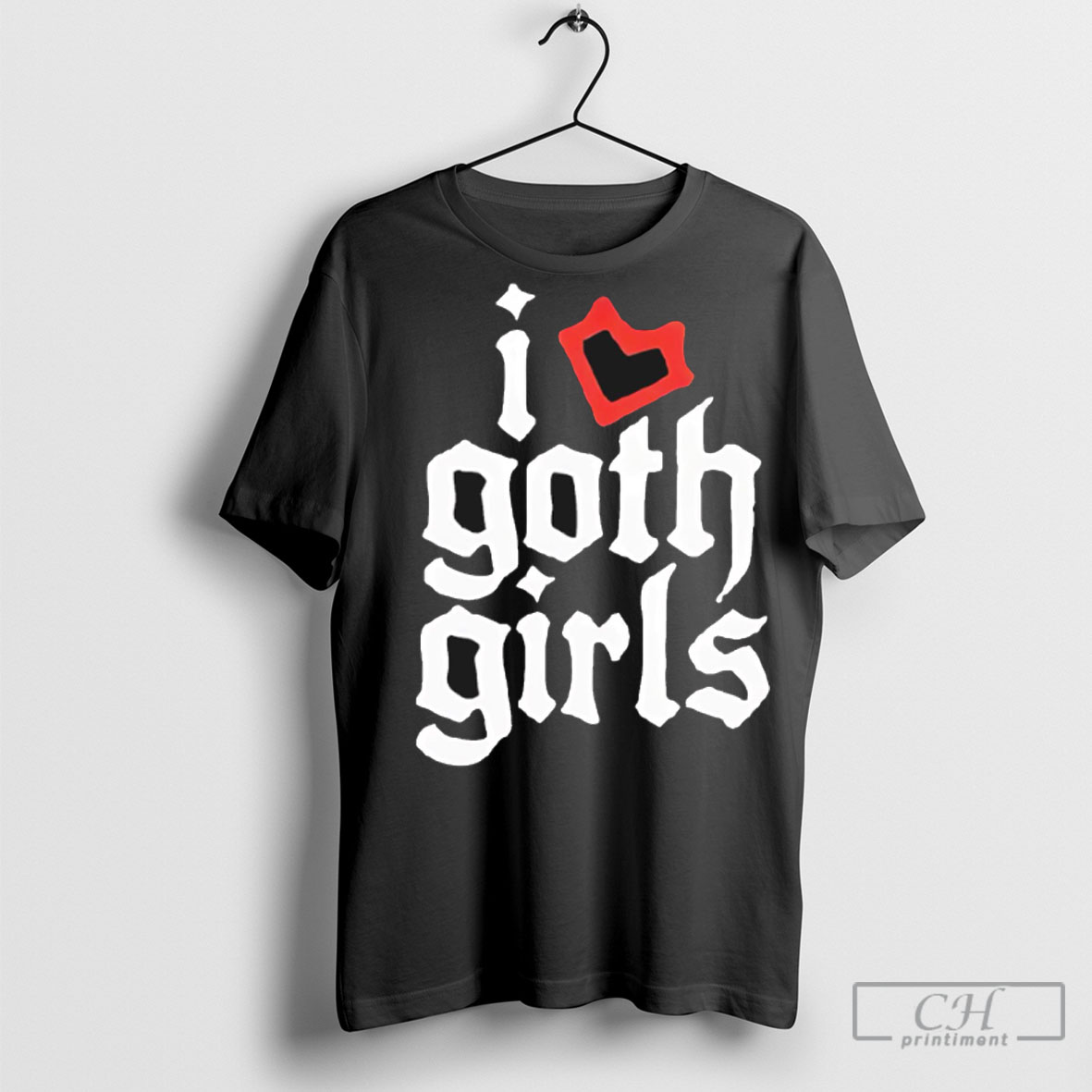 Cool Gothic Lover Design Shirt