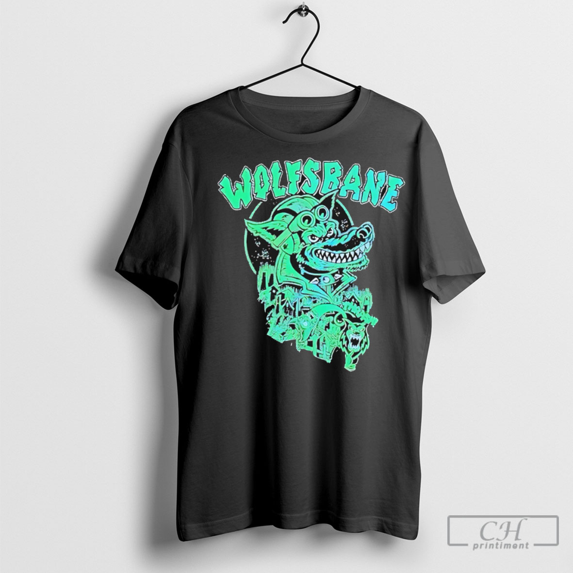 Crazy Wolf Design Made Me Stop And Stare At This Awesome Shirt