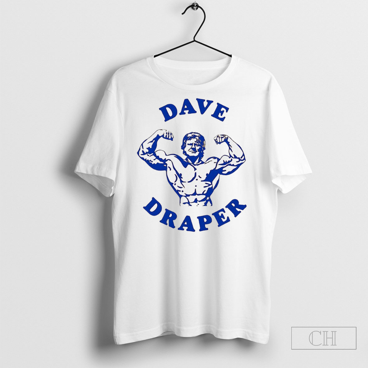 Dave Draper Blue Shirt
