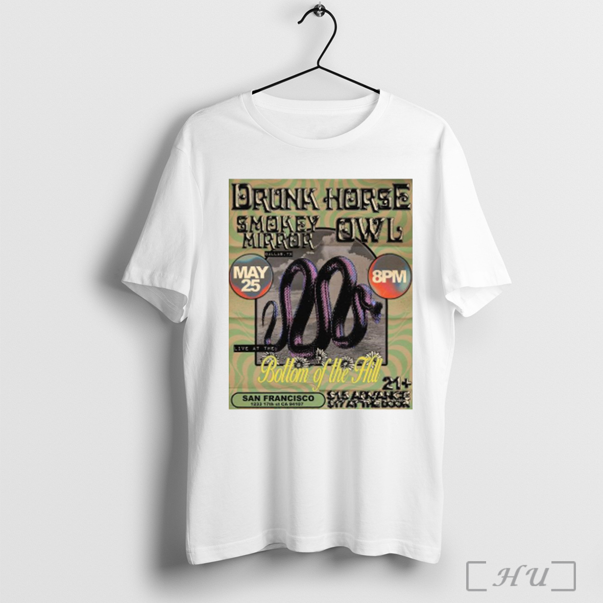 Drunk Horse Smokey Mirror Owl Dallas Tx May 25 2025 T Shirt Sweatshirt