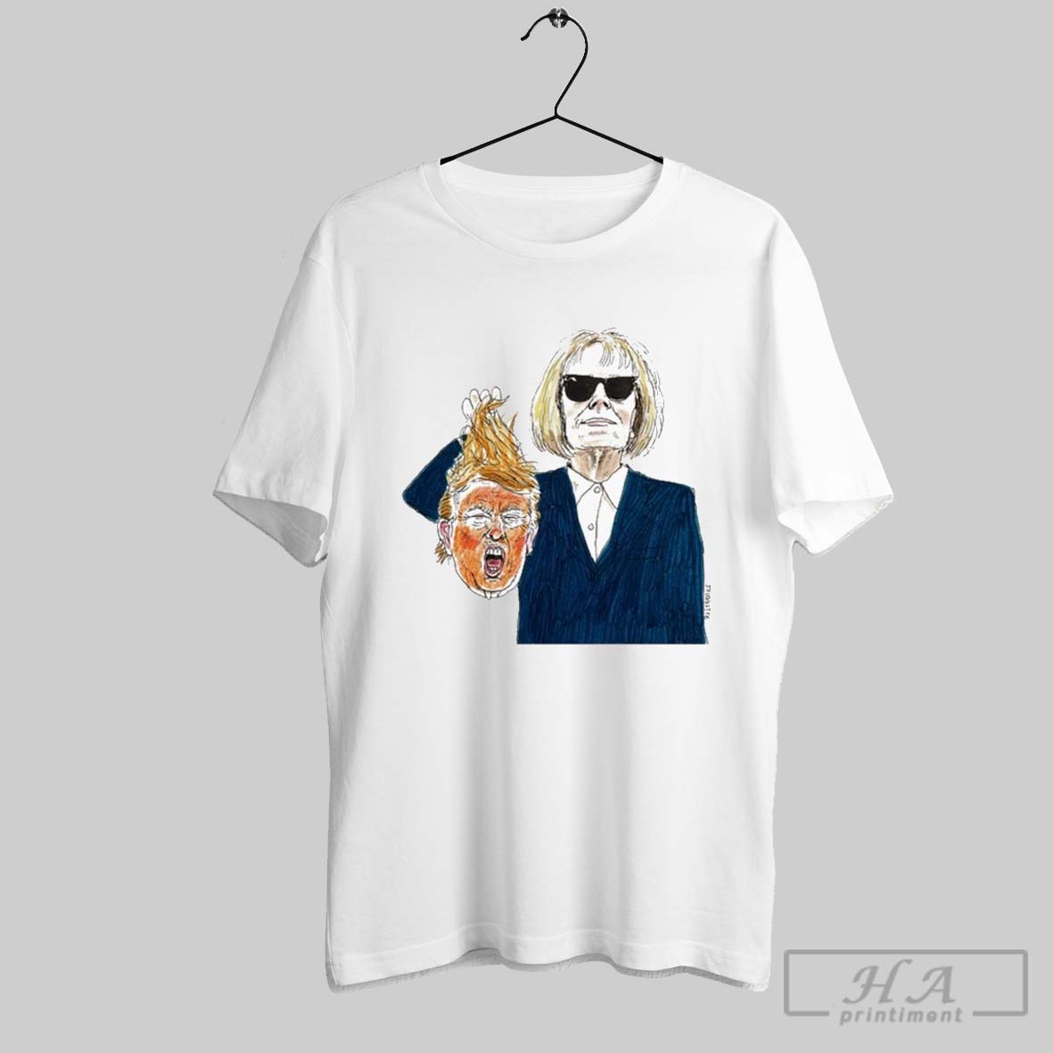 E Jean Carroll Carrolled Trump Head T Shirts