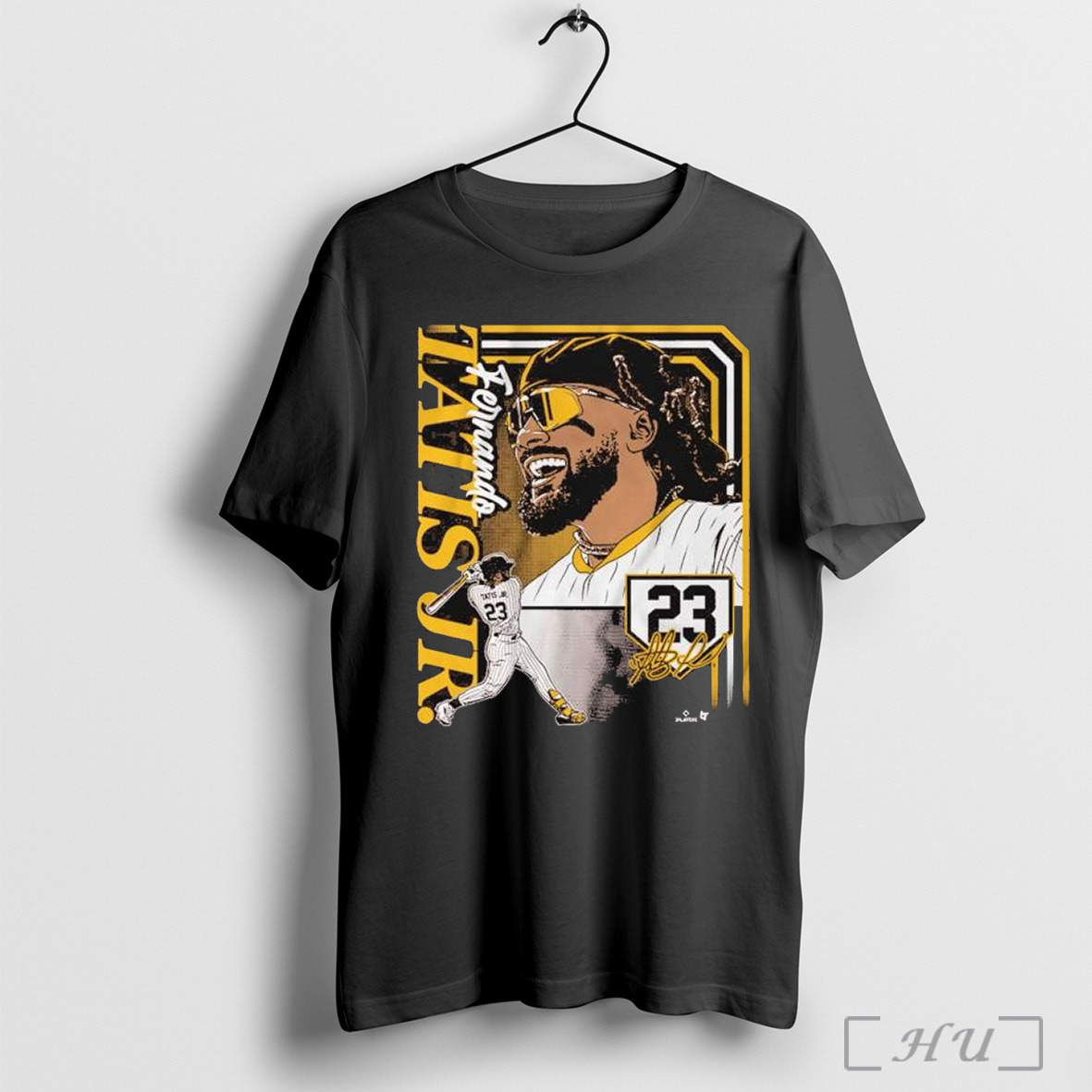 Fernando Tatis Jr Collage Frame Mlb San Diego Padres Signature T Shirt Sweatshirt