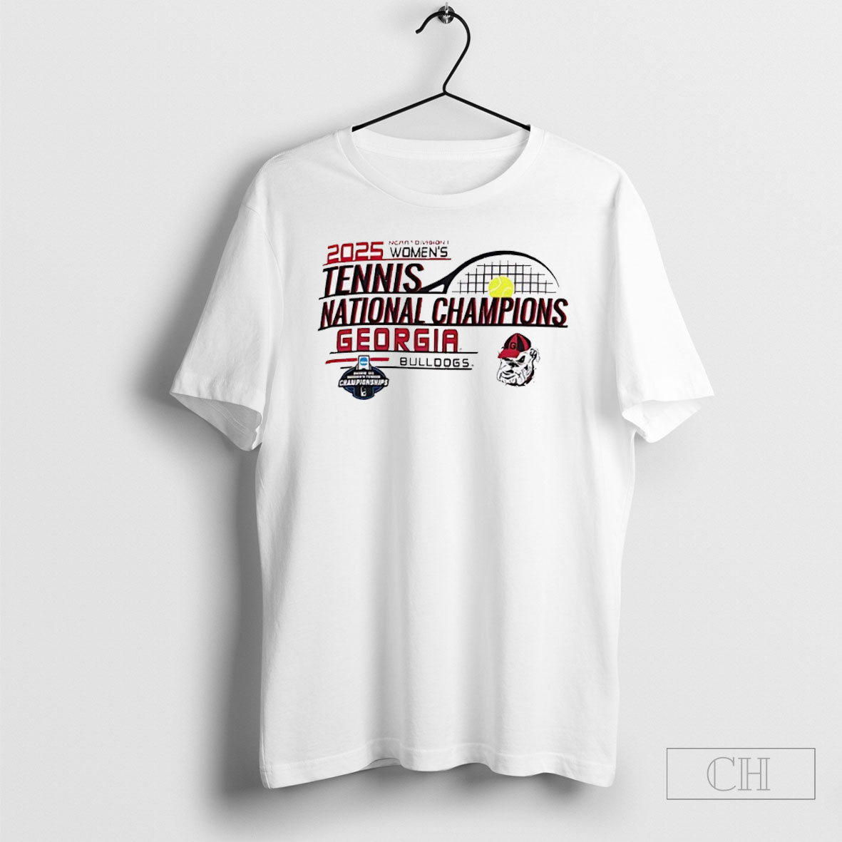 Georgia Bulldogs 2025 Ncaa Womens Tennis National Champions Shirt
