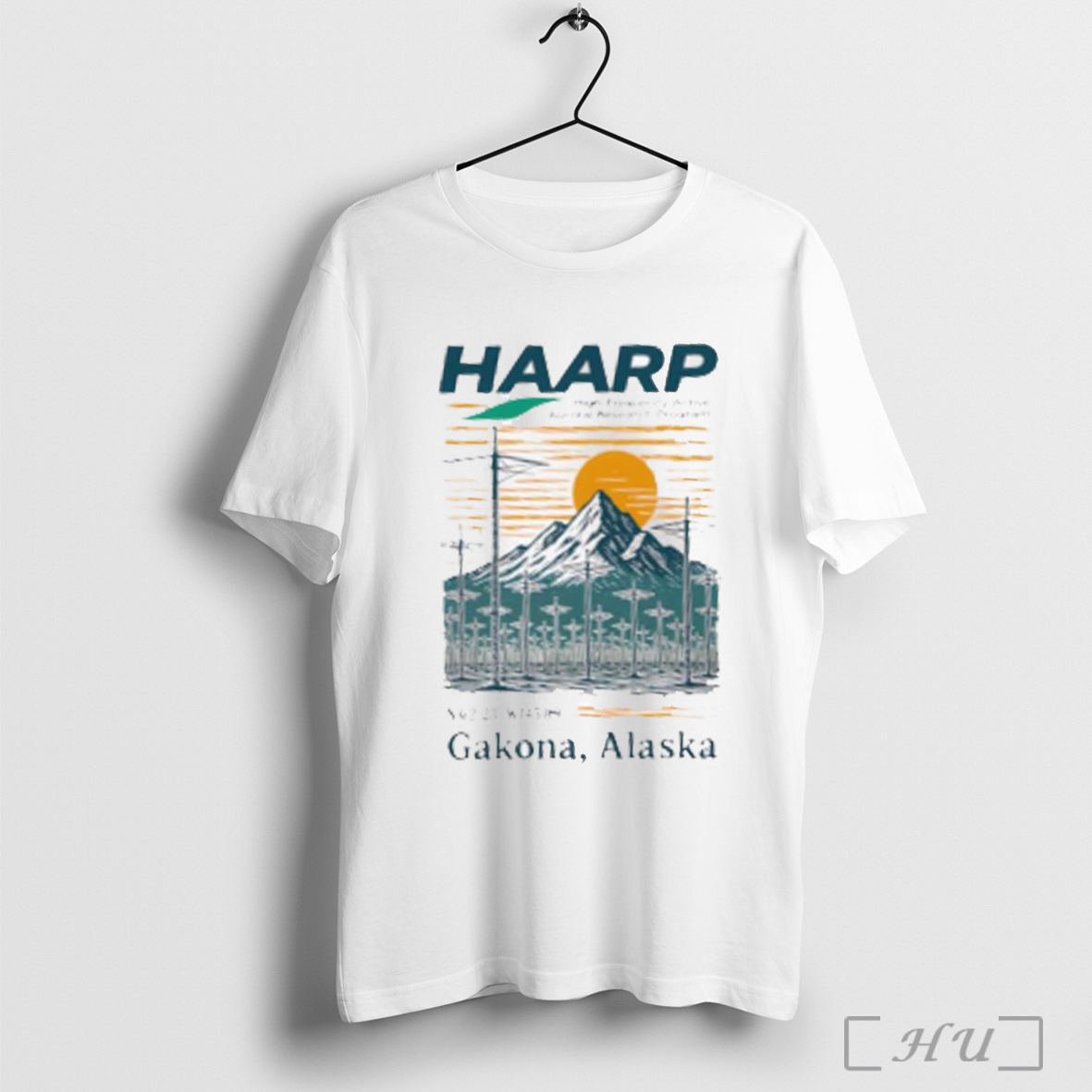 Haarp High Frequency Active Auroral Research Program Gakon Alaska T Shirt Sweatshirt