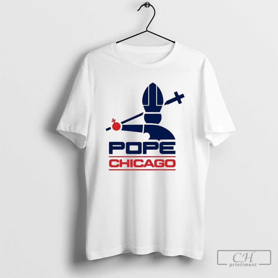 Harebrained Chicago Pope Pope Leo Xiv Tee Shirt