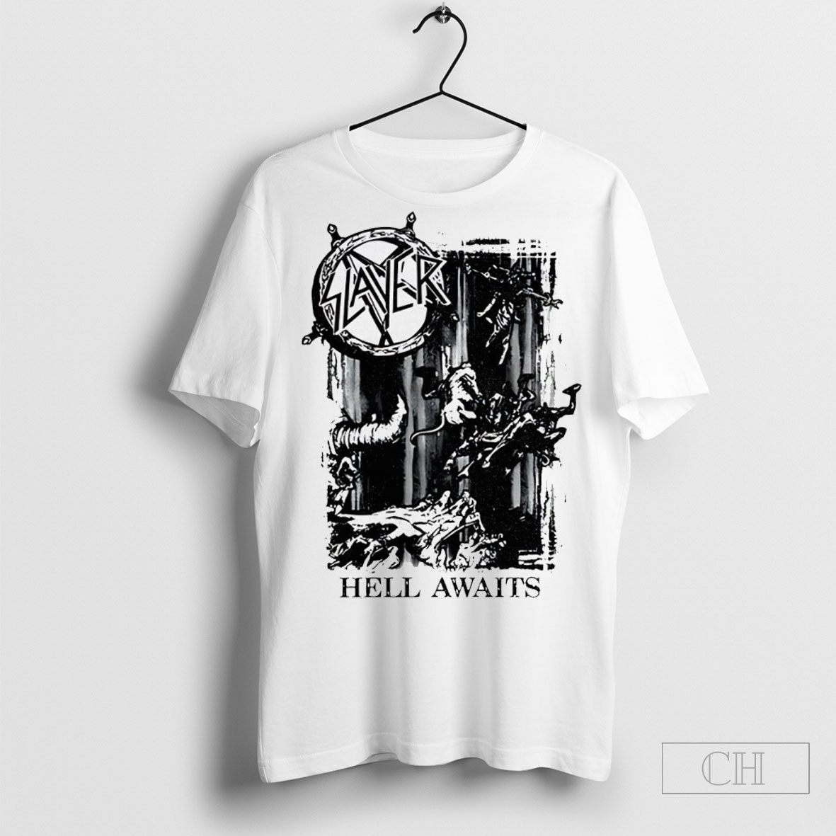 Hell Awaits Acid Classic Shirt