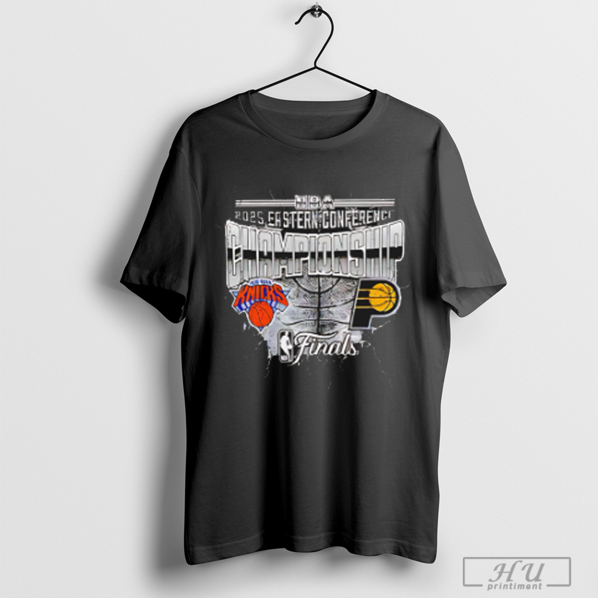 Indiana Pacers 2025 Conference Finals Matchup Vs Knicks T Shirt Sweatshirt