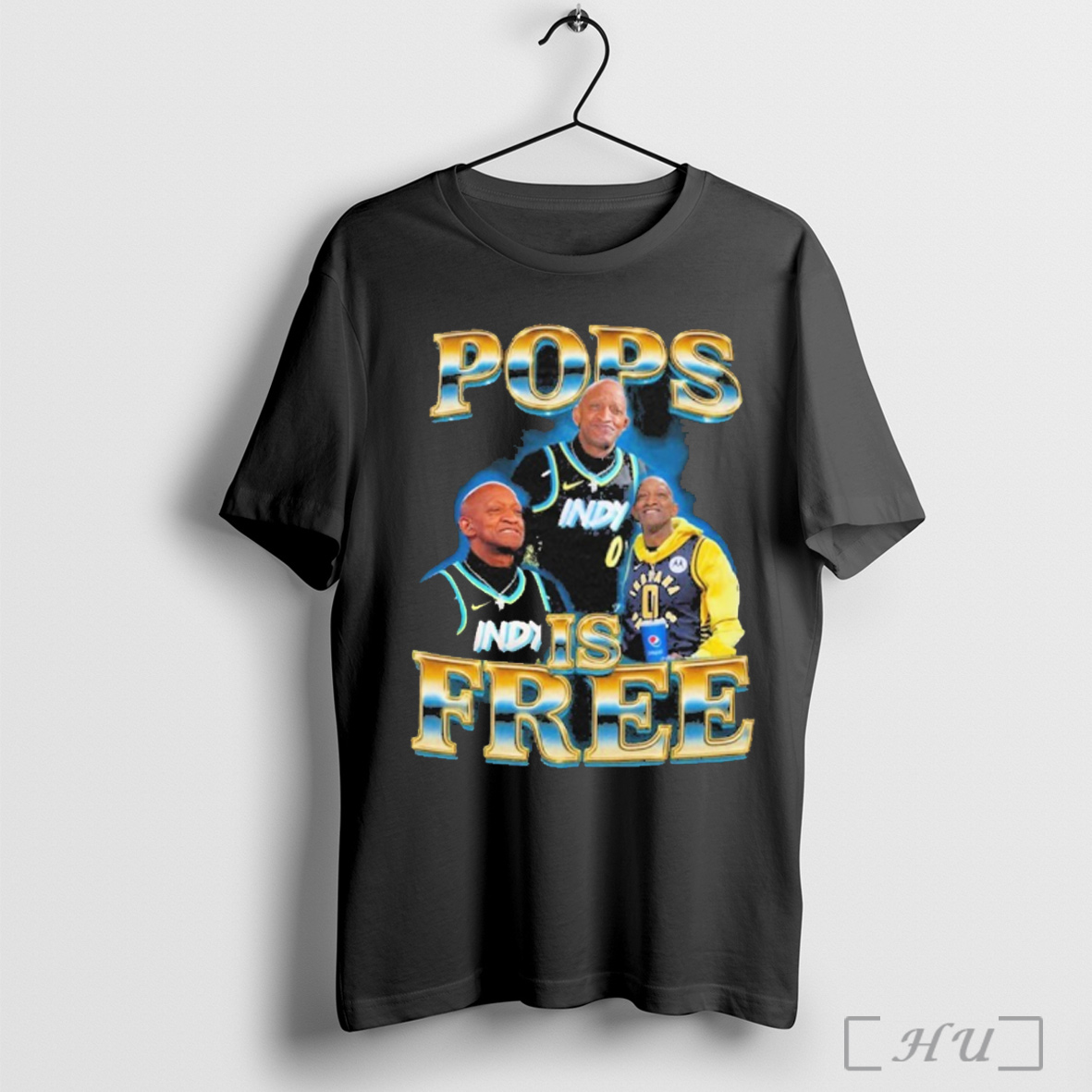 Indy Pops Is Free Indiana Pacers T Shirt Sweatshirt