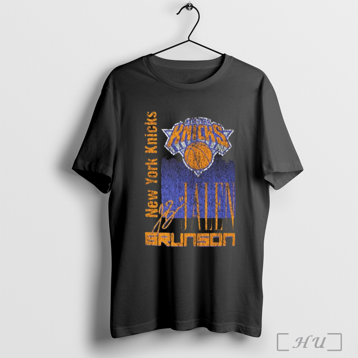Jalen Brunson New York Knicks New Era Full Court Press Mineral Wash Player T Shirt Sweatshirt Png