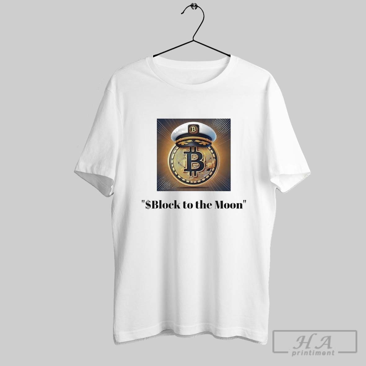 Joshua Block Block To The Moon Coin Commemorative T Shirts