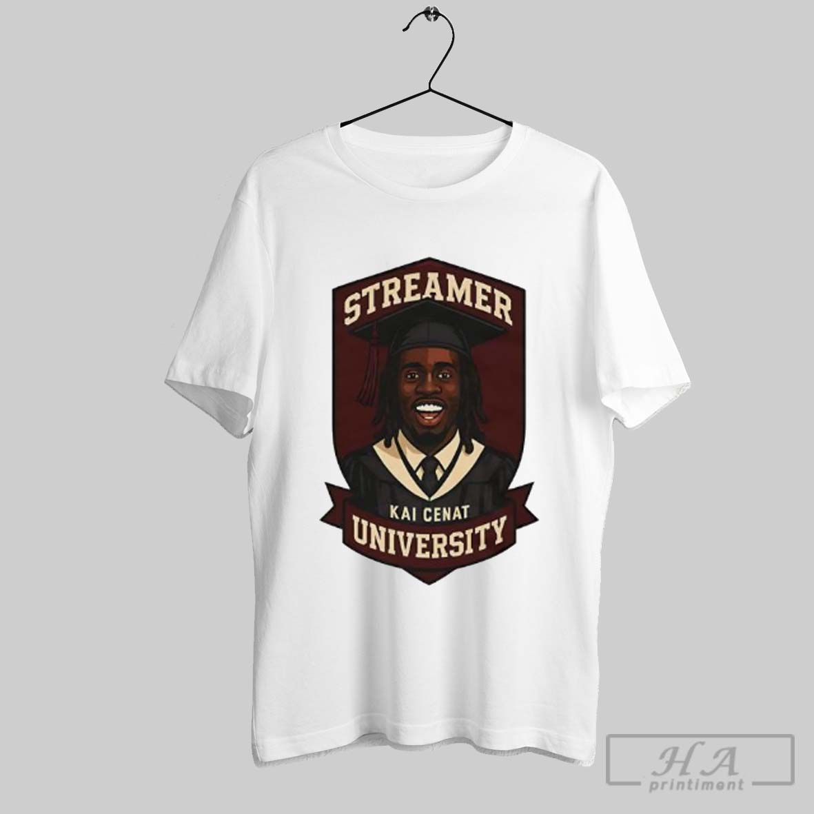 Kai Cenat Streamer University Meme Shirt