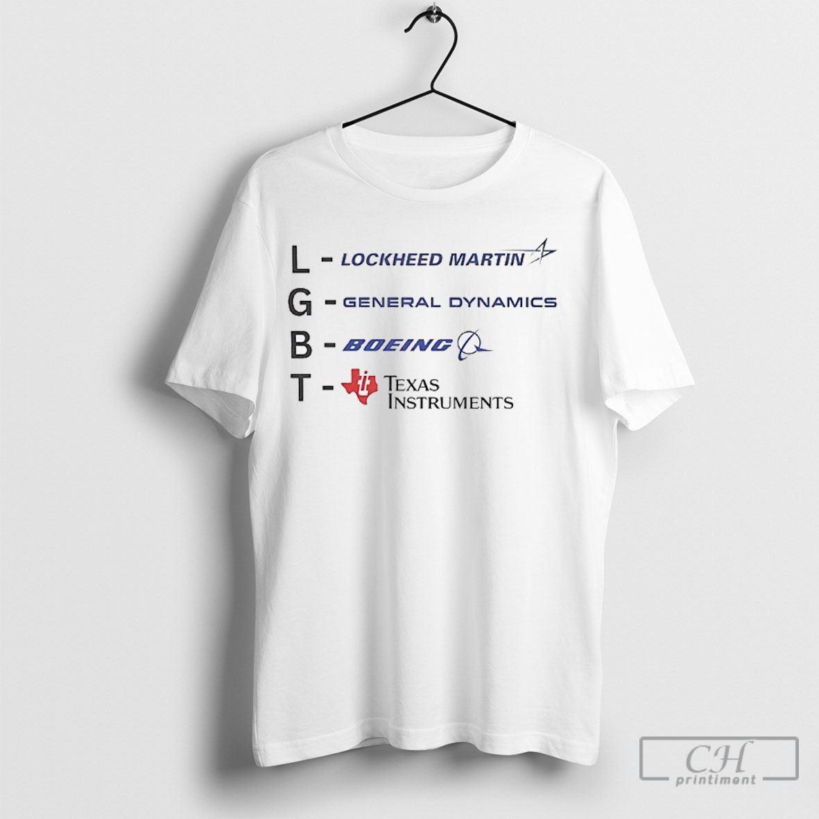 Lgbt Lockheed Martin General Dynamics Boeing Texas Instruments Shirt