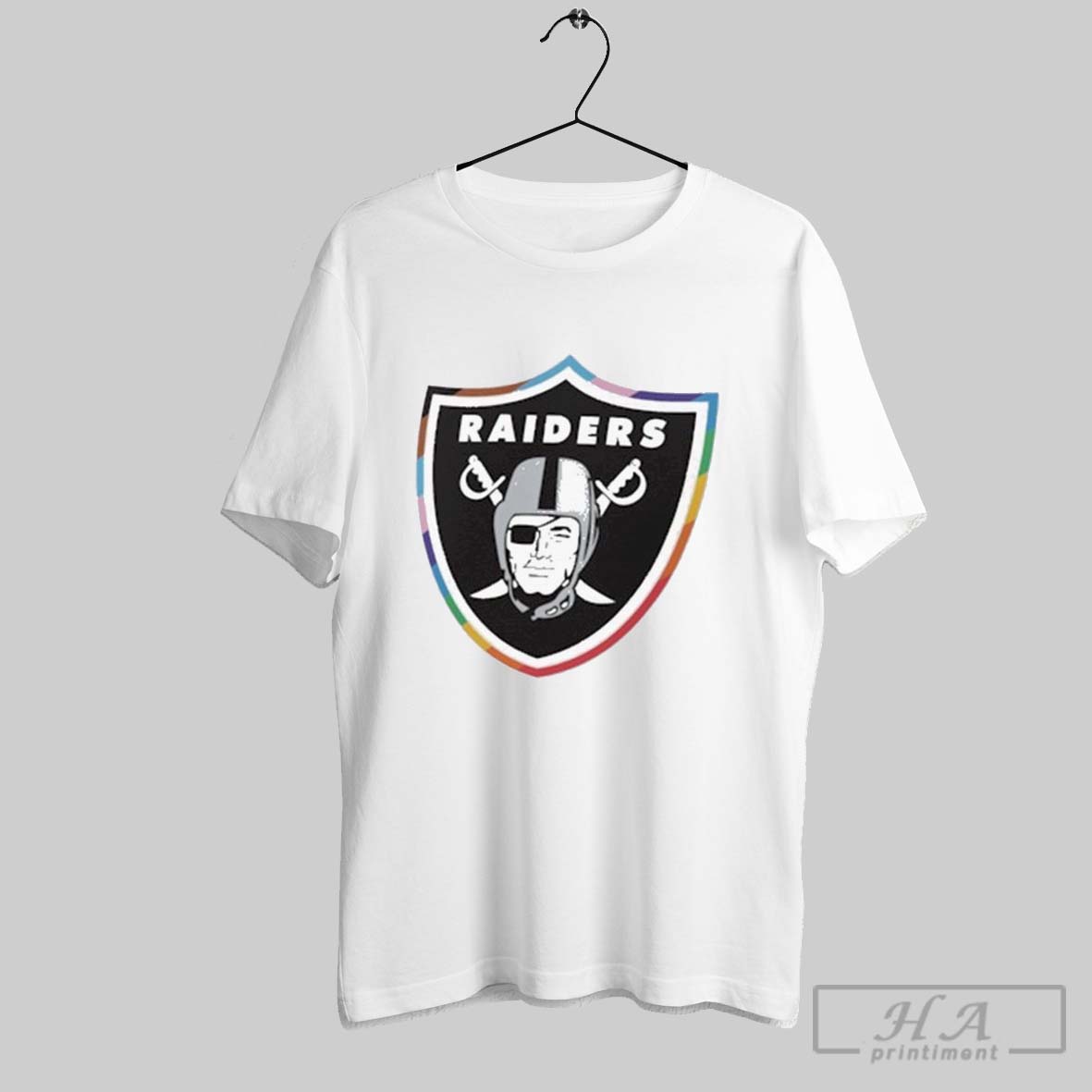Las Vegas Raiders Pride Logo T Shirts