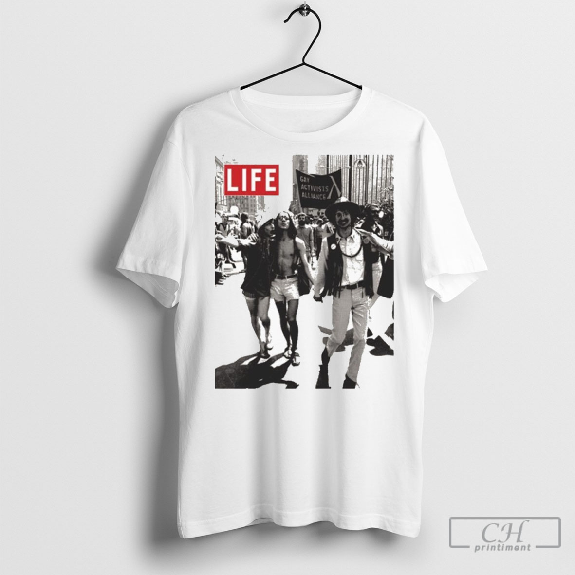 Life Magazine Gay Activists Alliance Tee Shirt Sweatshirt
