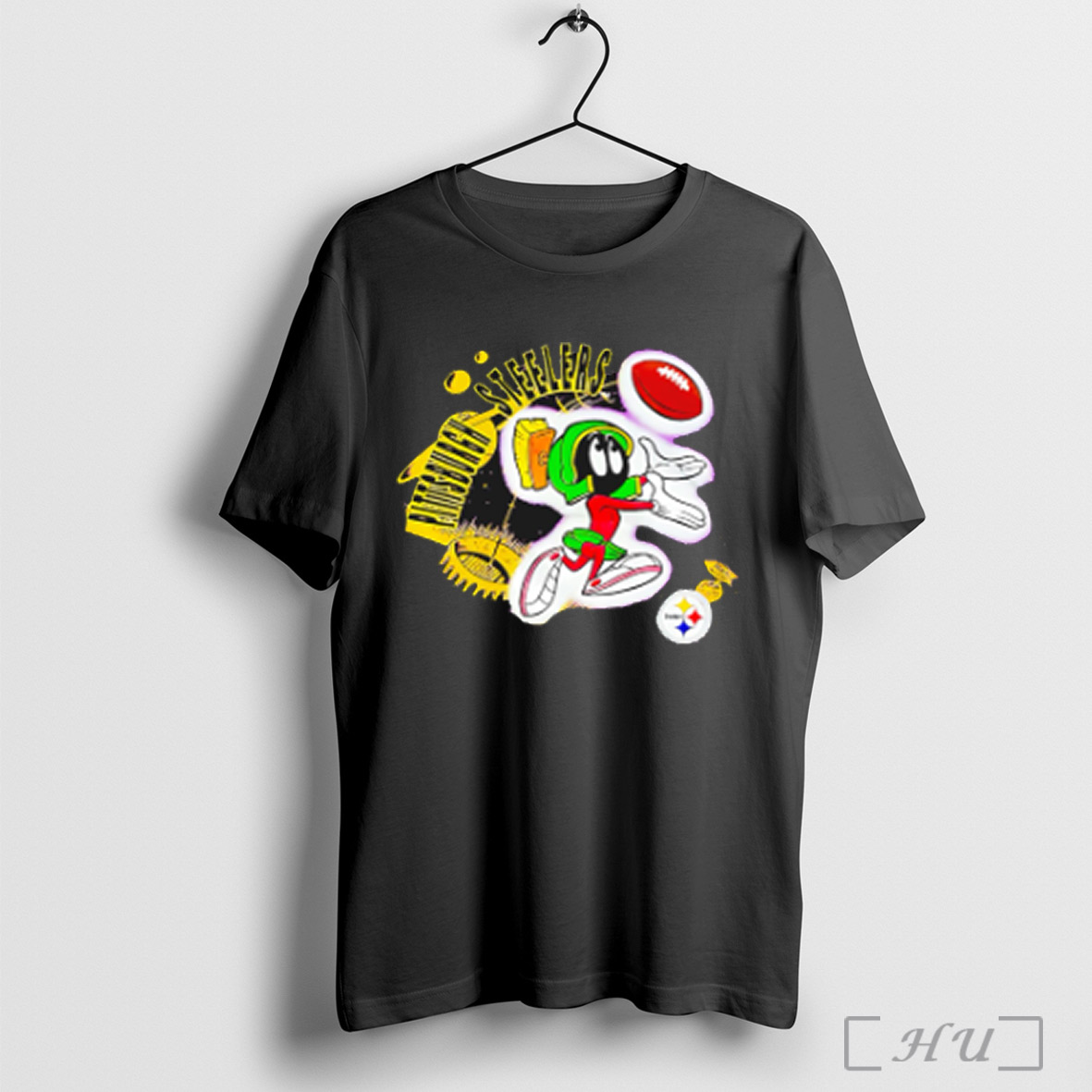 Marvin The Martian Pittsburgh Steelers T Shirt Sweatshirt