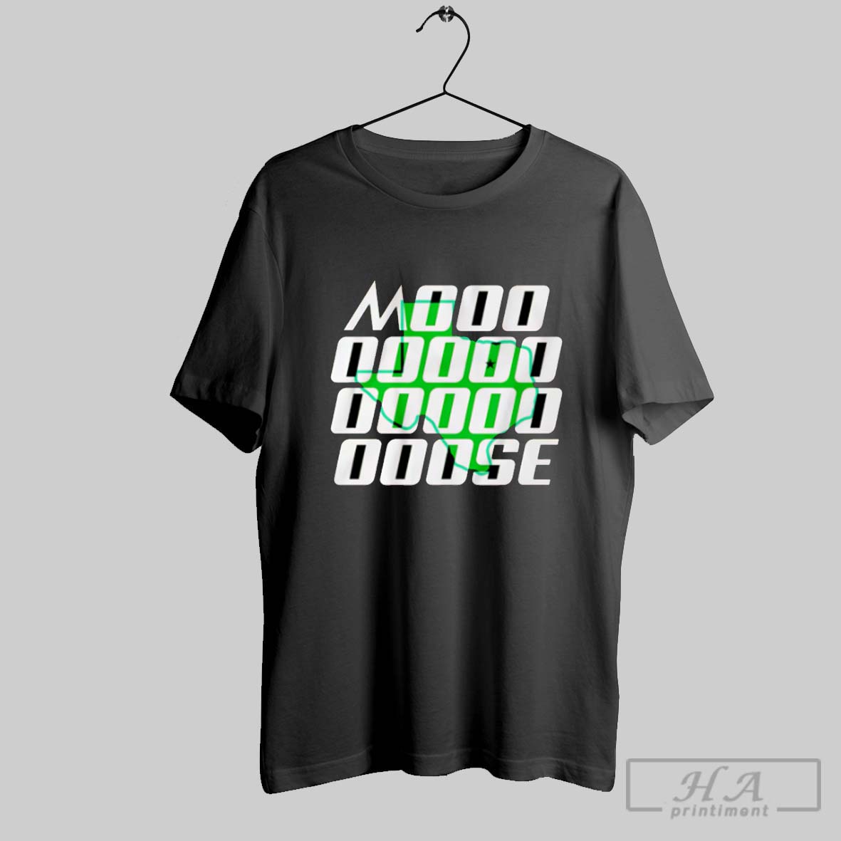 Mooooooose Dallas Star Hockey Signature Shirt