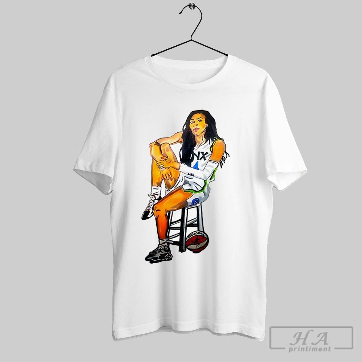 Napheesa Collier Minnesota Lynx Art Shirt