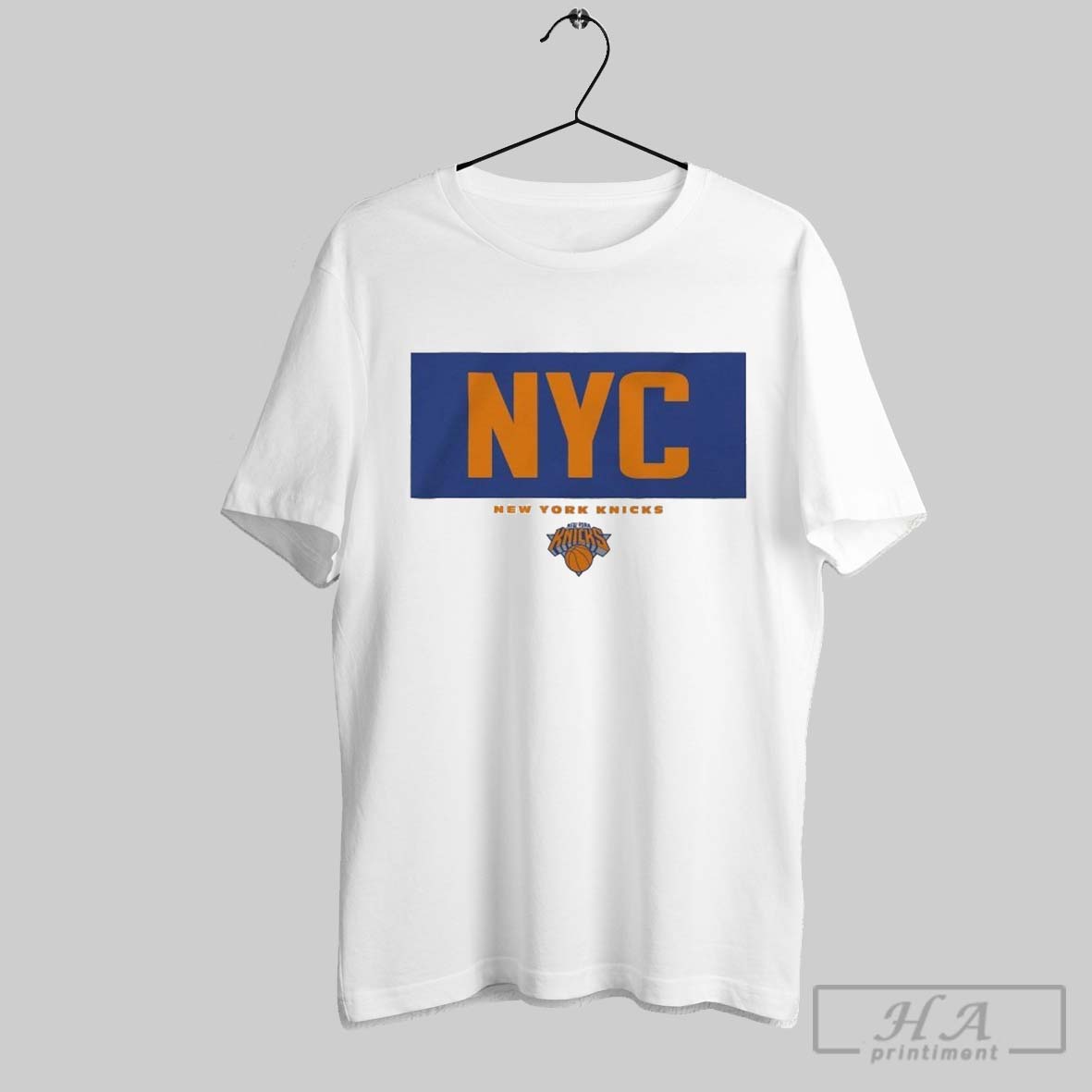 New York Knicks Crossbar Nyc T Shirts