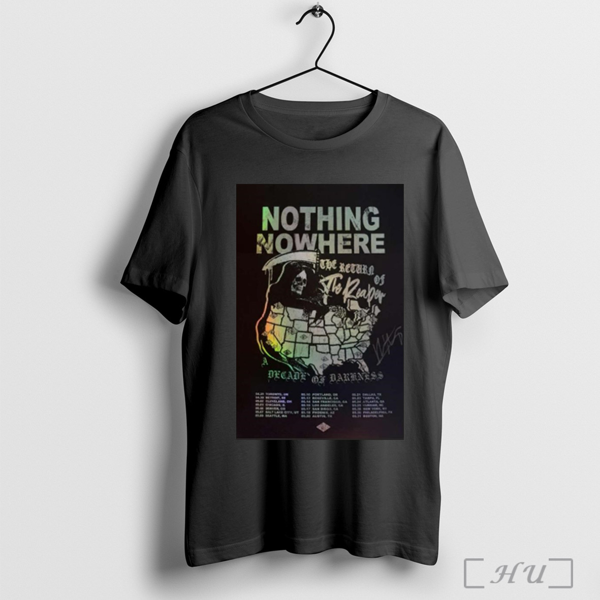 Nothing Nowhere Chicago Il May 3 2025 T Shirt Sweatshirt