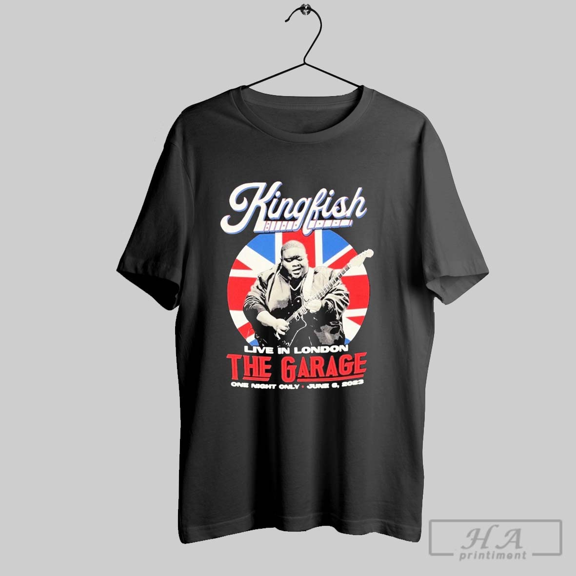 Official Christone Ingram Kingfish Live In London The Garage One Night Only June 6 2023 T Shirts