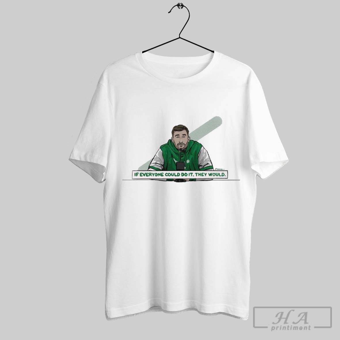 Official Dhwani If Everyone Could Do It They Would Nick Sirianni Philadelphia Eagles Painting T Shirt