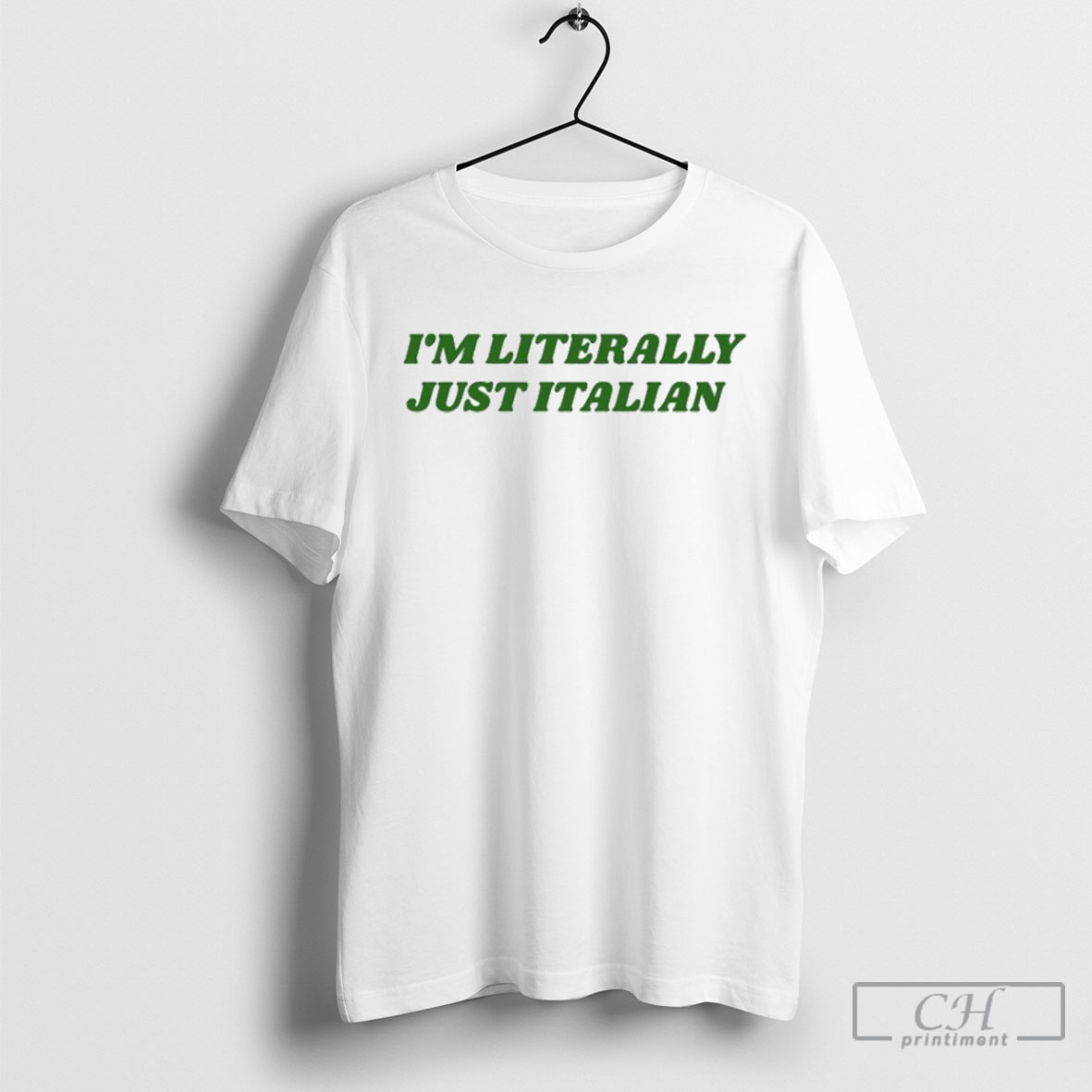 Official Im Literally Just Italian Tee Shirt Sweatshirt