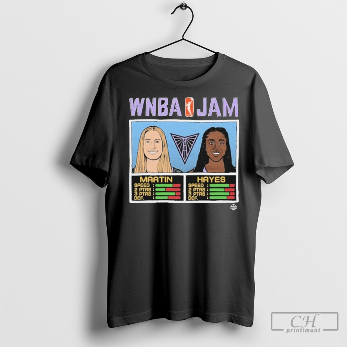 Official Kate Martin And Tiffany Hayes Wnba Jam Golden State Valkyries Tee Shirt Sweatshirt