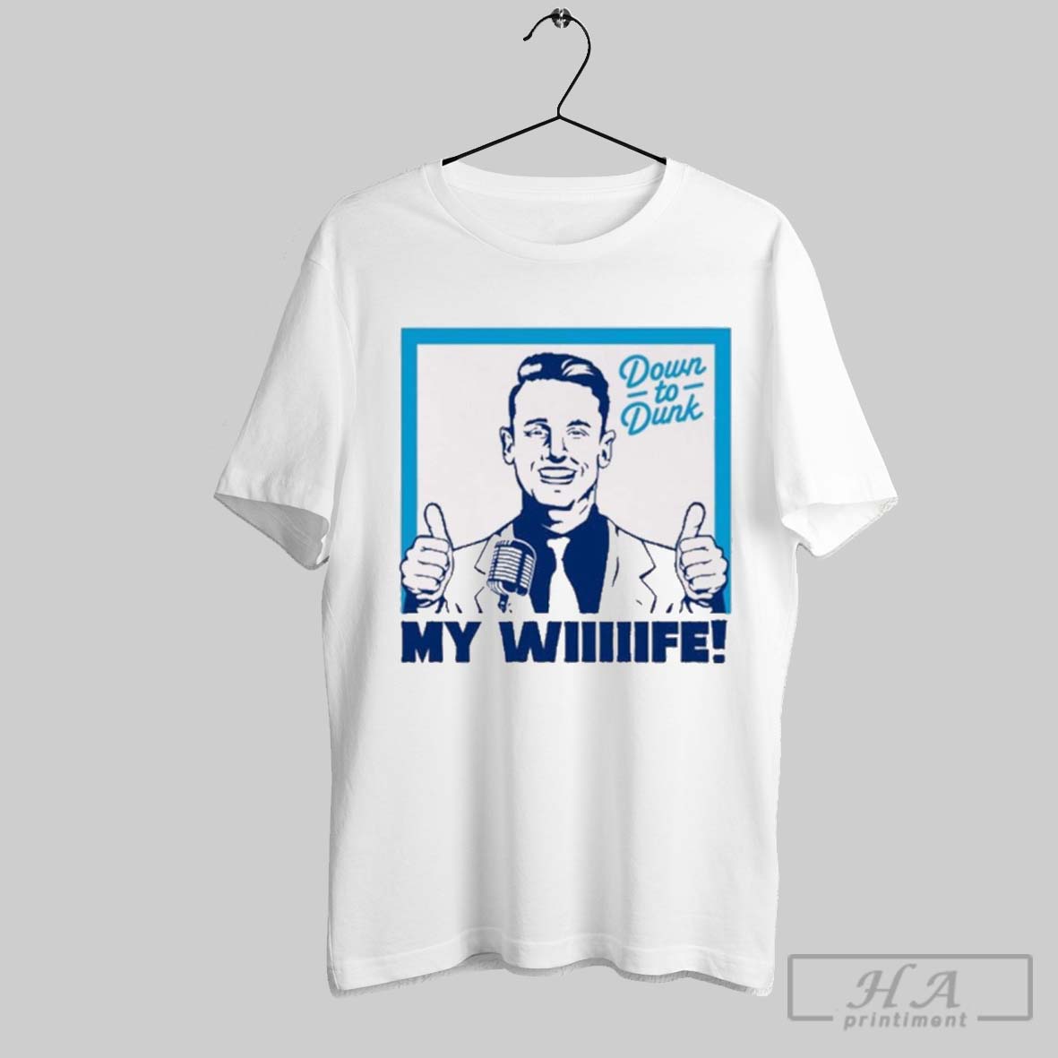 Official My Wiiffee Support For Amy Schlecht Down To Dunk T Shirt