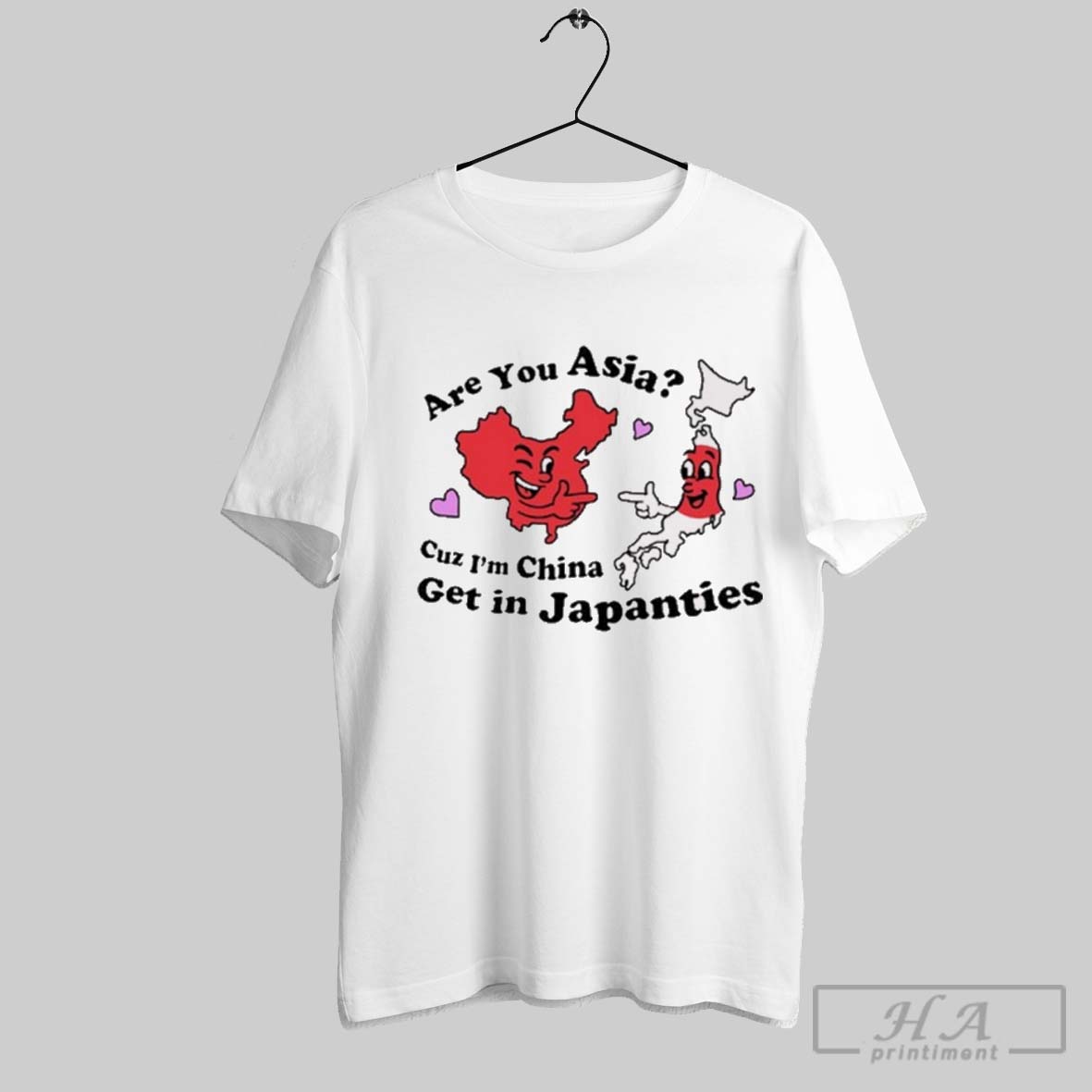 Official Not Safe For Wear Are You Asia Cuz Im China Get In Japanties T Shirt