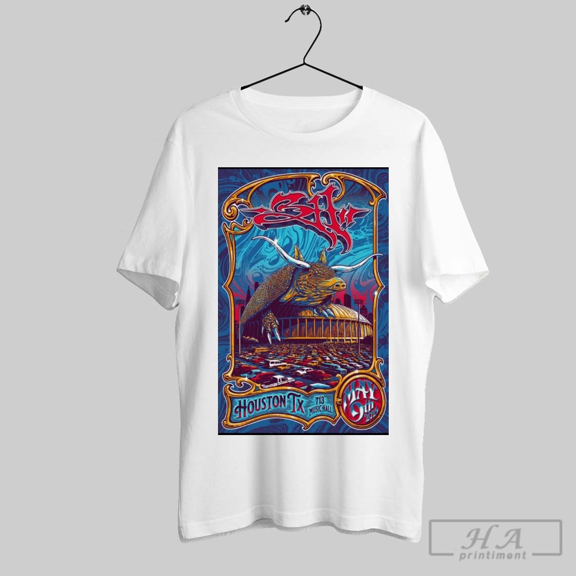 Official Poster 311 At 713 Music Hall In Houston Tx On May 9th 2025 Tour T Shirt