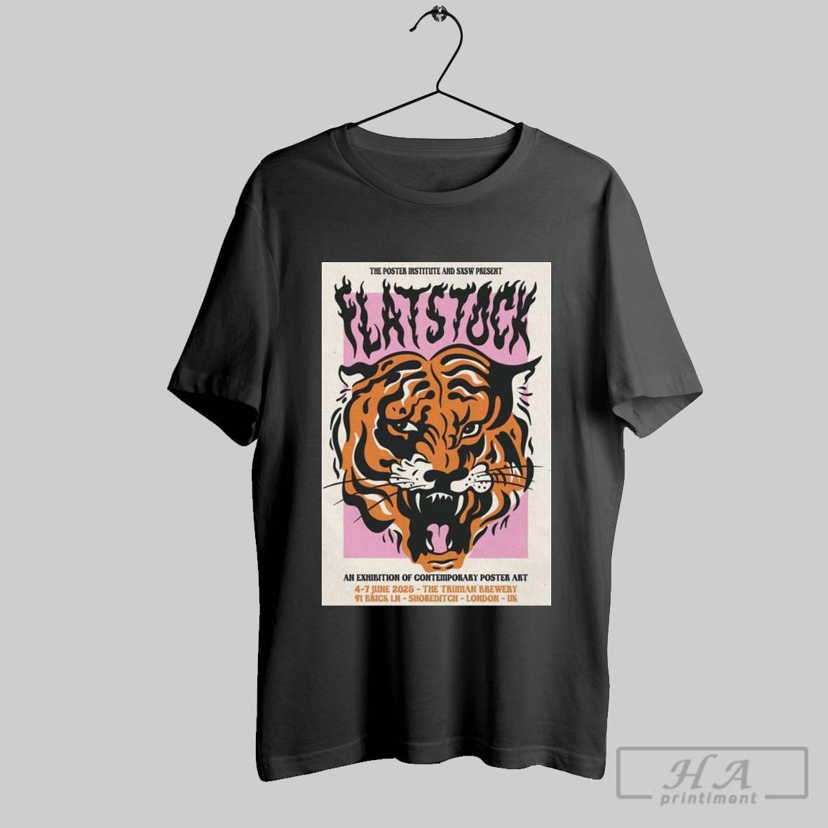 Official Poster Flatstock The Truman Brewery London Uk June 4 7 2025 Concert T Shirt
