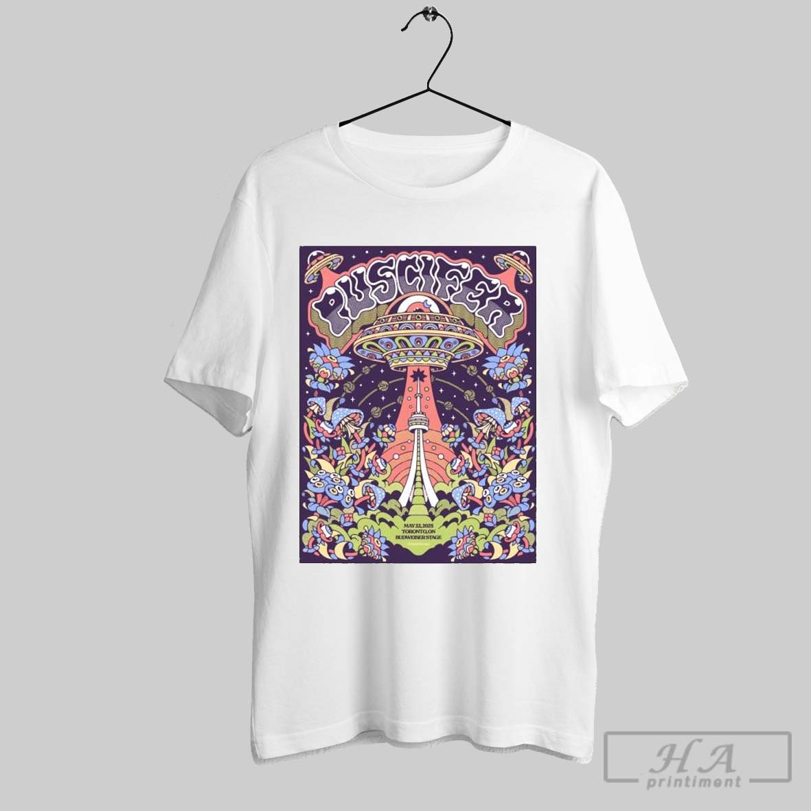 Official Poster Primus May 22 2025 For Toronto On Budweiser Stage T Shirt