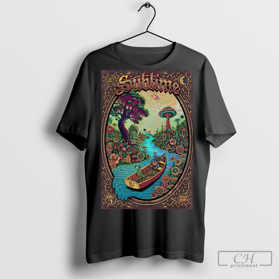 Official Poster Sublime Beachlife In Redondo Beach Ca May 3 2025 Tour T Shirt