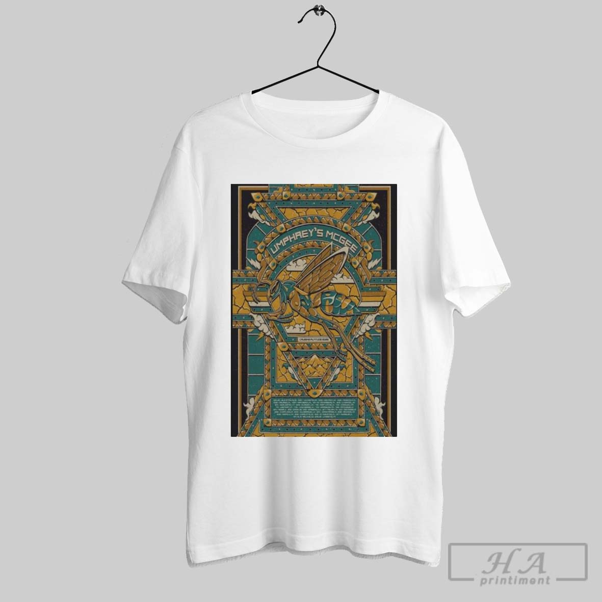 Official Poster Umphreys Mcgee Cruising Altitude Tour 2025 T Shirt