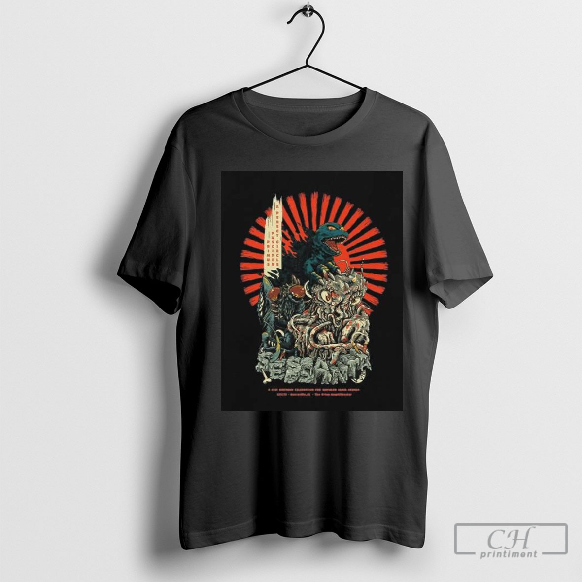 Official Sessanta The Orion Amphitheater May 4th 2025 Huntsville Al Tour A 61st Birthday Celebration For Maynard James T Shirt